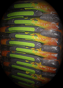 Plospanpellets-Säcke